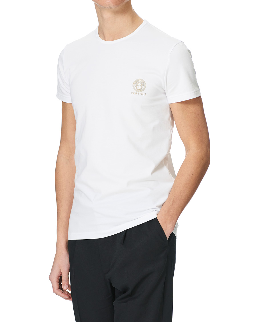 Uomini | T-shirt | Versace | 2-Pack Medusa Tee Black/White