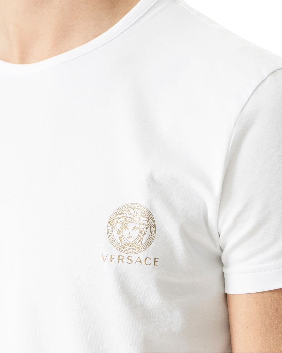 Uomini | T-shirt | Versace | 2-Pack Medusa Tee Black/White
