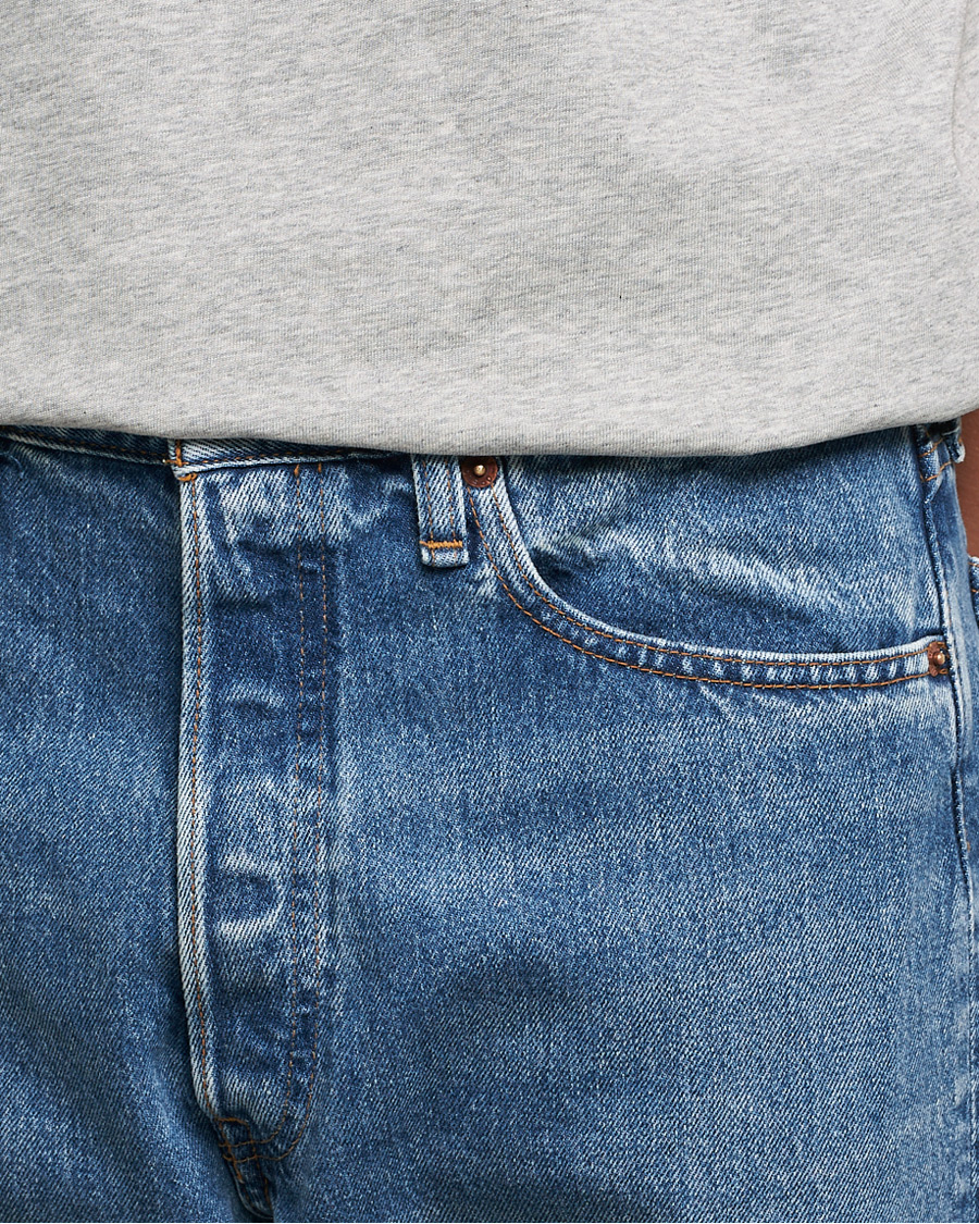 Uomini | Jeans | orSlow | Straight Fit 105 Selvedge Jeans Denim Used