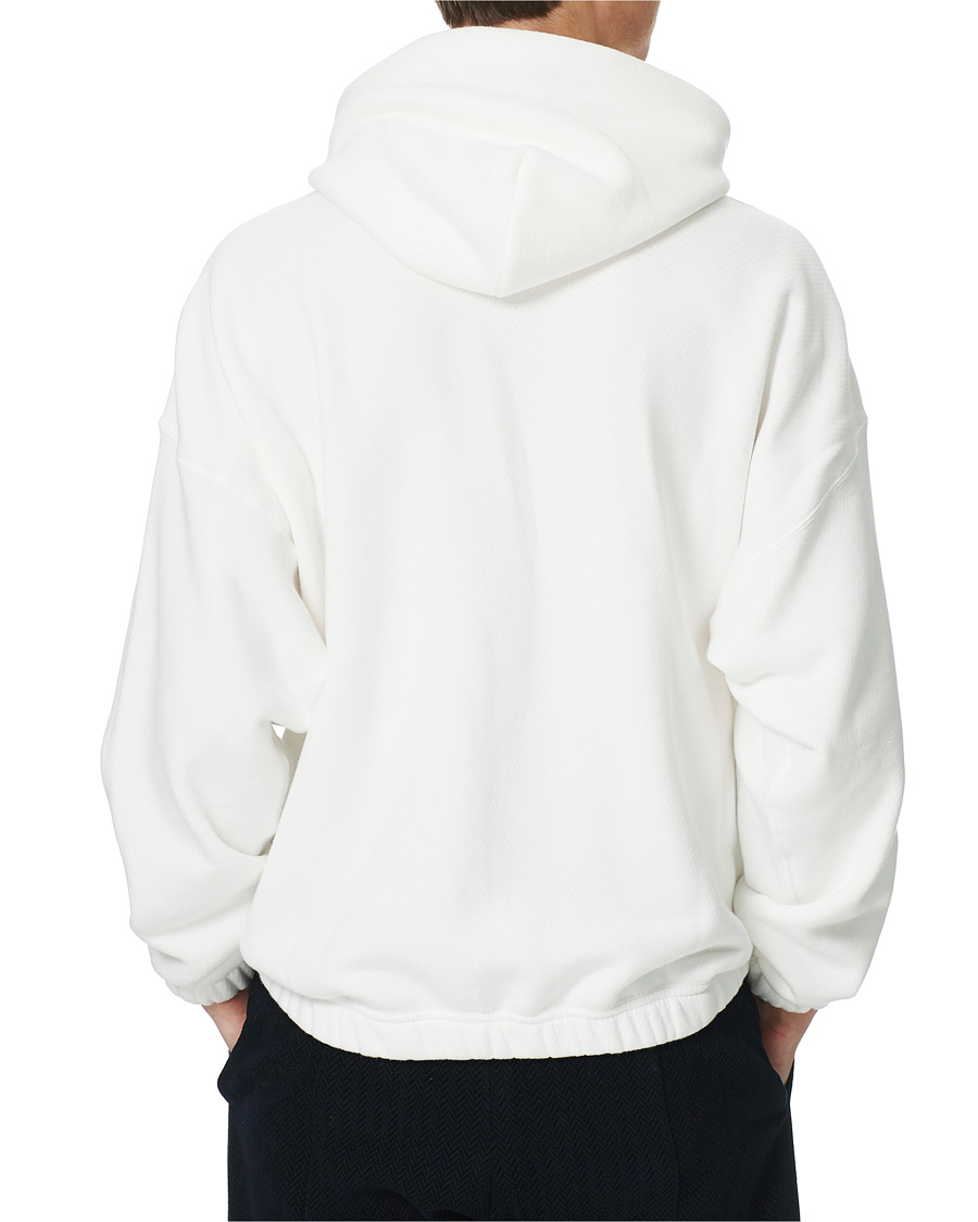 Uomini | Maglieria | Giorgio Armani | Denim Cotton Hoodie White