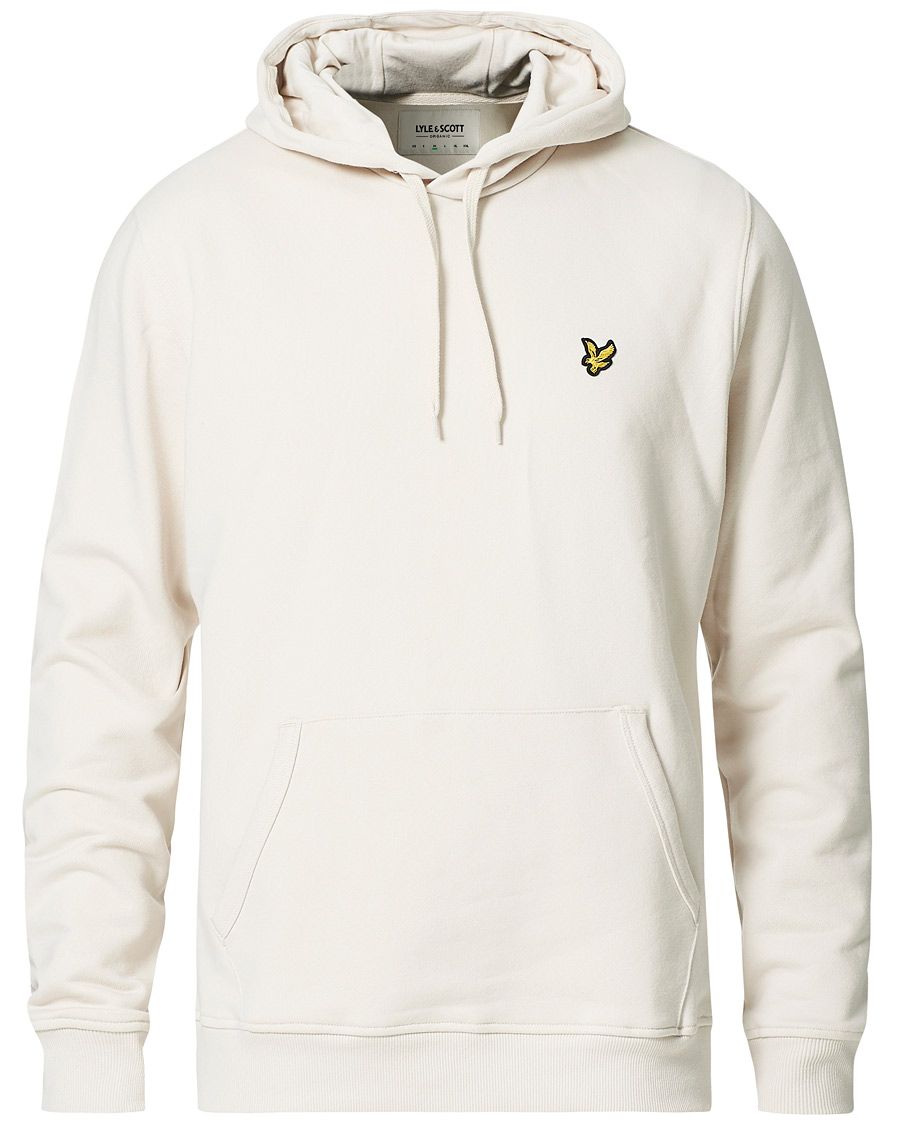 Uomini | Maglieria | Lyle & Scott | Pullover Organic Cotton Hoodie Mist