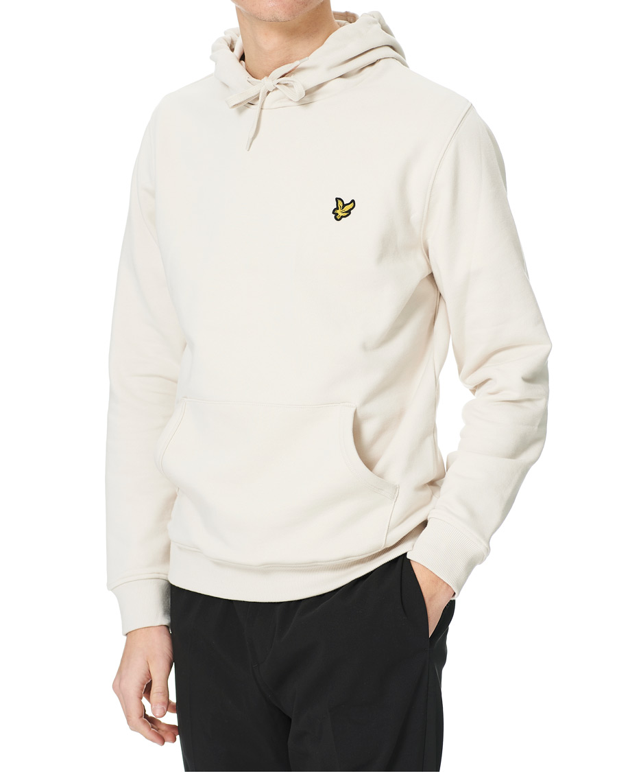 Uomini | Maglieria | Lyle & Scott | Pullover Organic Cotton Hoodie Mist