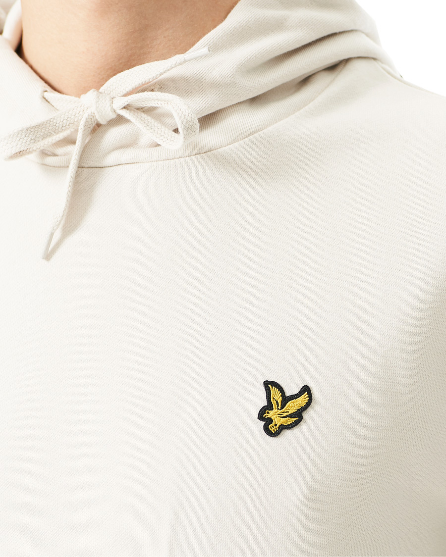 Uomini | Maglieria | Lyle & Scott | Pullover Organic Cotton Hoodie Mist
