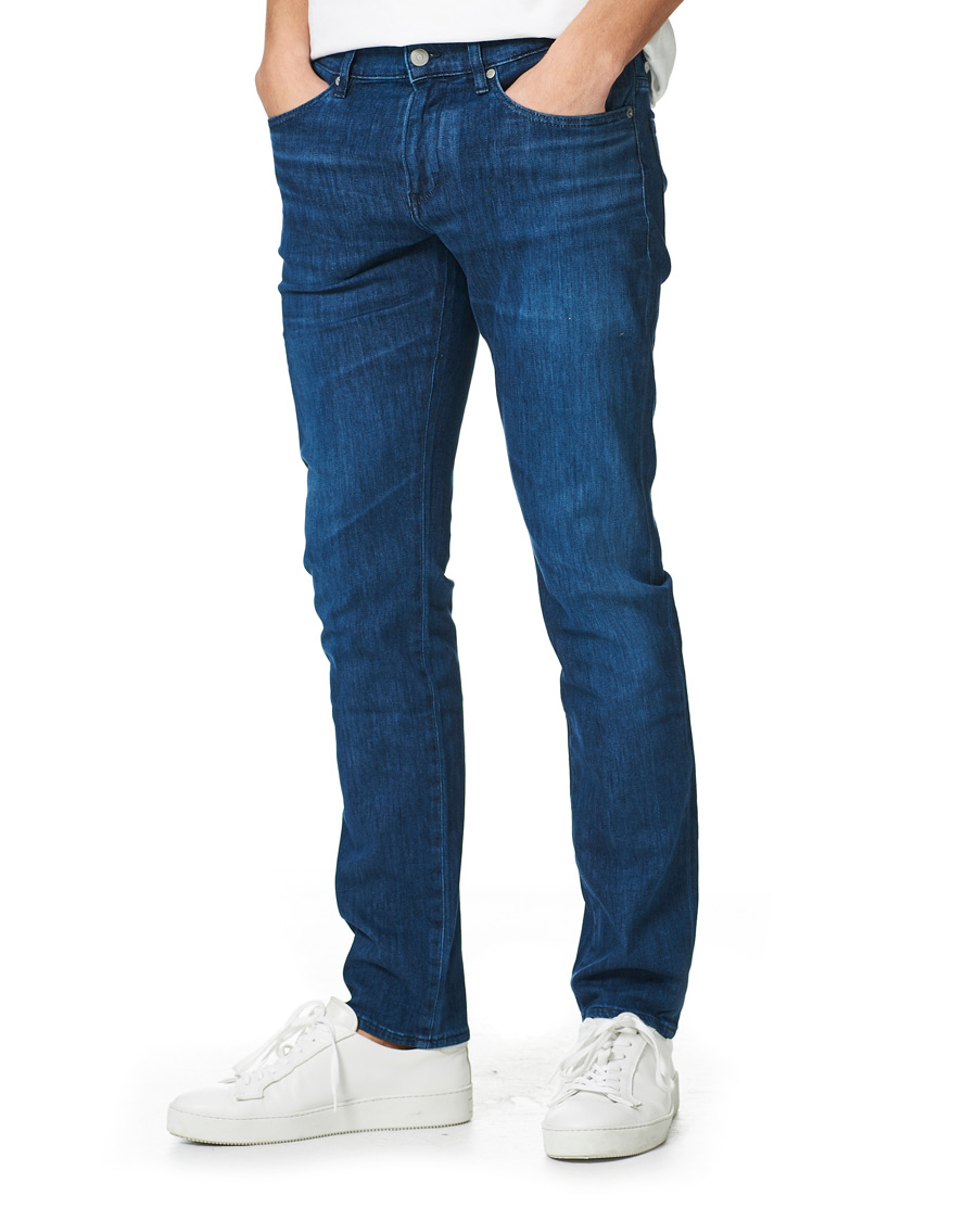Uomini | Jeans | BOSS BLACK | BOSS Delaware3 Slim Fit Stretch Jeans Medium Blue