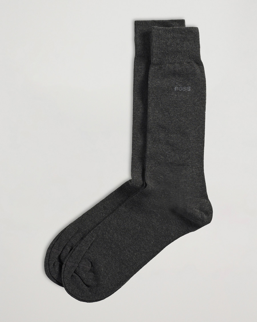 Uomini | Biancheria intima | BOSS BLACK | 2-Pack RS Uni Socks Grey
