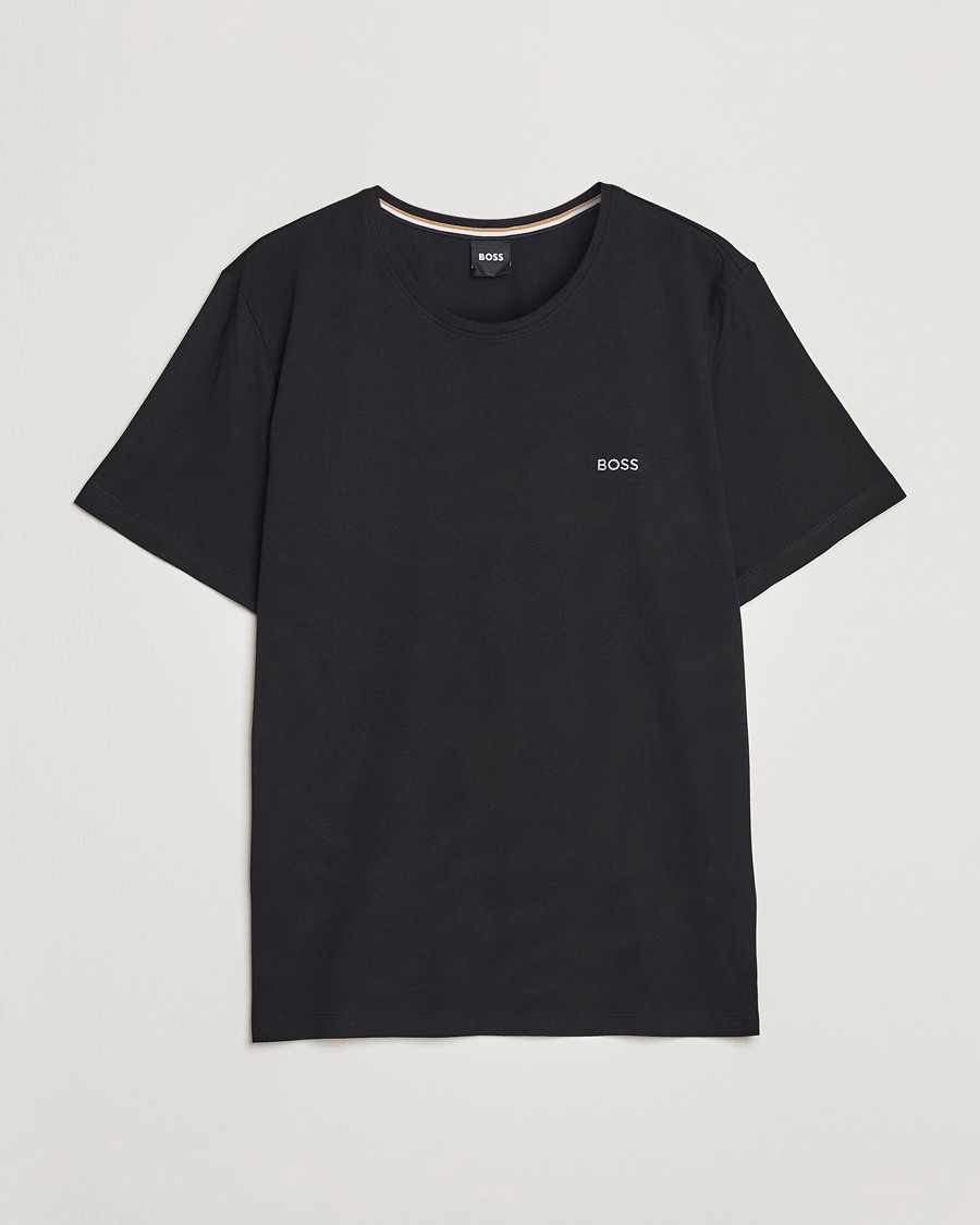 Uomini | T-shirt | BOSS BLACK | Loungewear Small Logo Tee Black