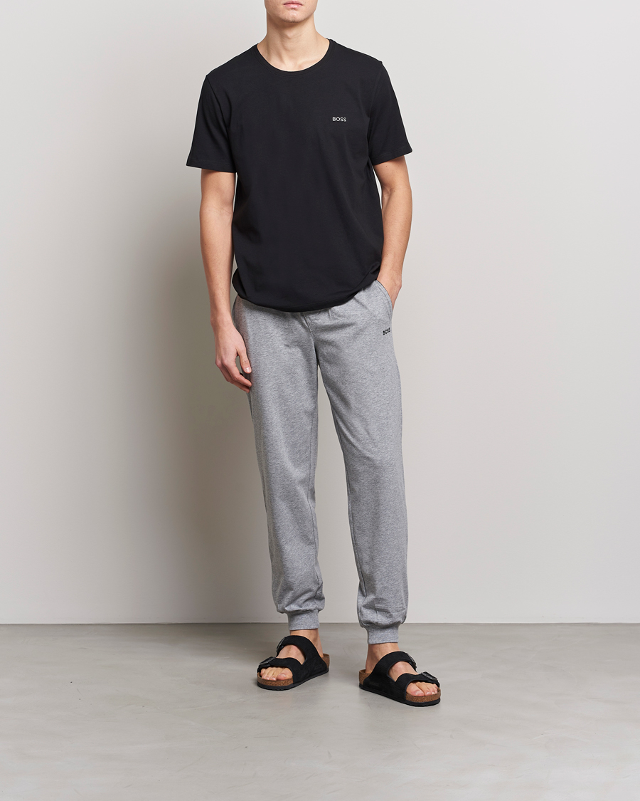 Uomini | T-shirt | BOSS BLACK | Loungewear Small Logo Tee Black