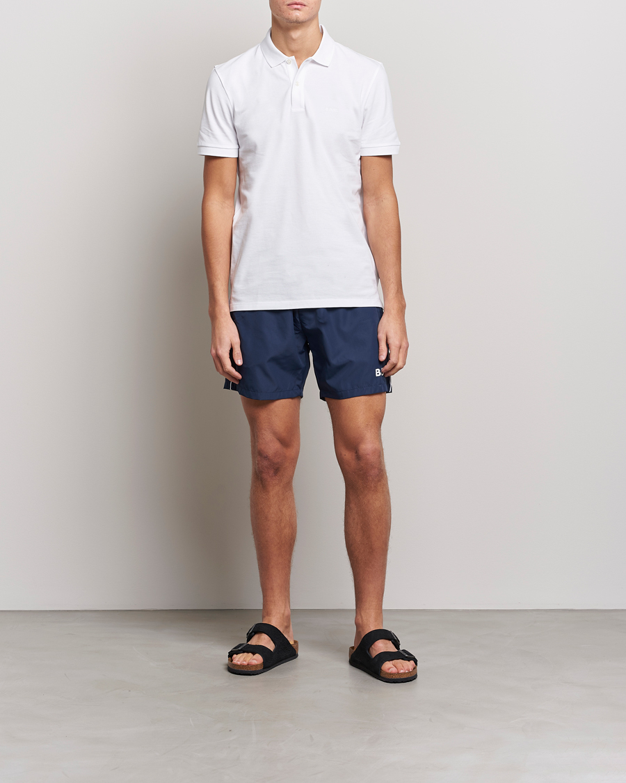 Uomini | Costumi da bagno | BOSS BLACK | Starfish Swimshorts Navy