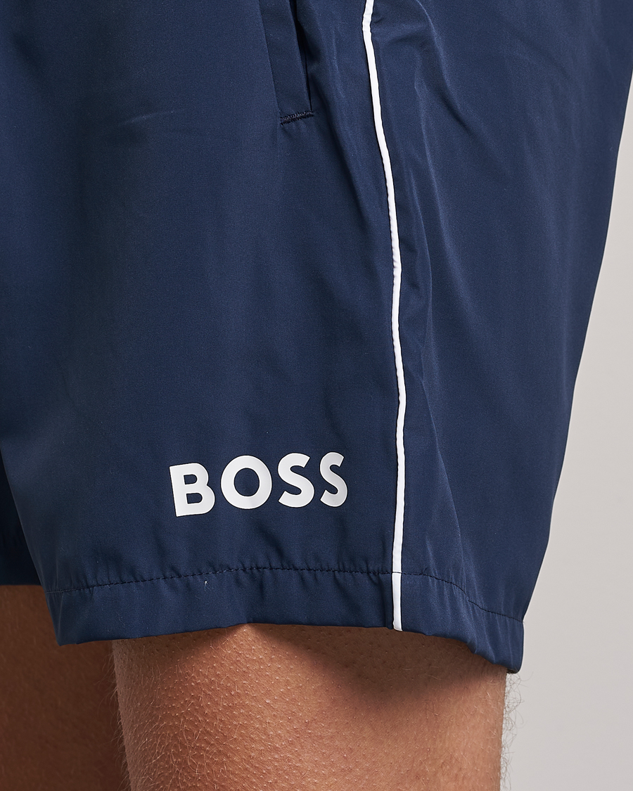 Uomini | Costumi da bagno | BOSS BLACK | Starfish Swimshorts Navy