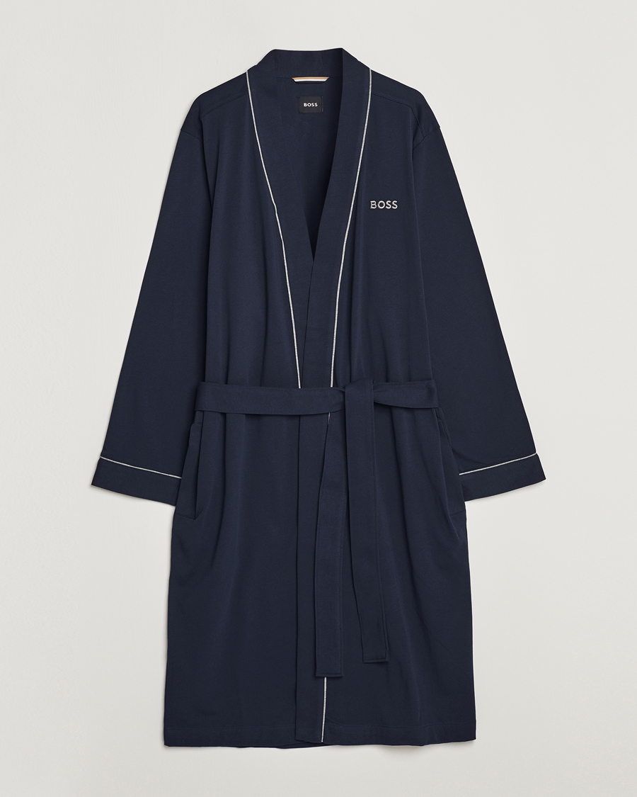 Uomini | Accappatoi & Pigiami | BOSS BLACK | Kimono Dark Blue