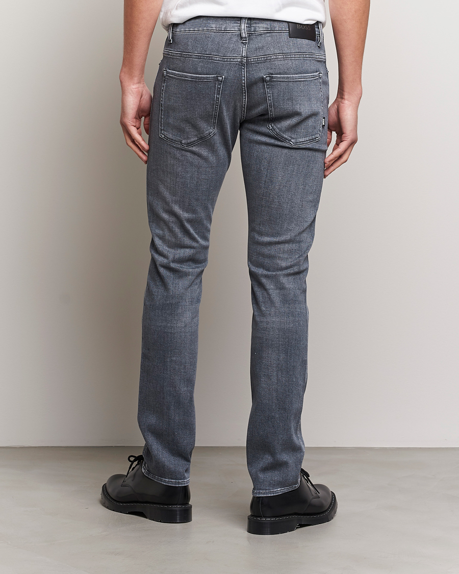 Uomini | Jeans | BOSS BLACK | Delaware Slim Fit Stretch Jeans Medium Grey