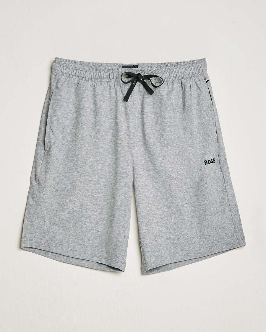 Uomini | Pantaloncini | BOSS BLACK | Mix & Match Sweatshorts Medium Grey