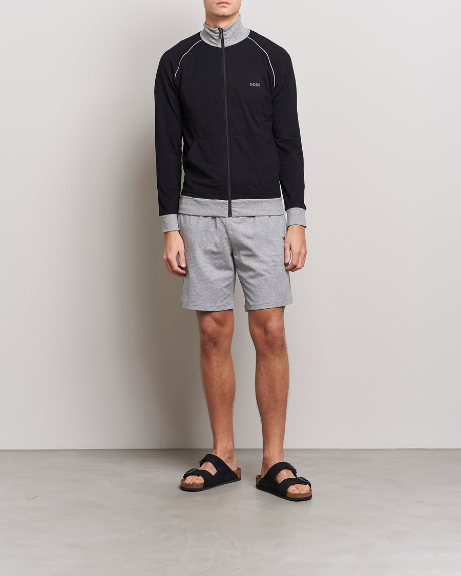 Uomini | Pantaloncini | BOSS BLACK | Mix & Match Sweatshorts Medium Grey