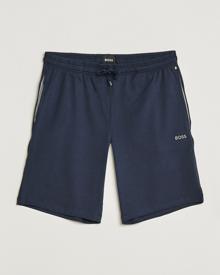 Uomini | Pantaloncini | BOSS BLACK | Mix & Match Sweatshorts Dark Blue