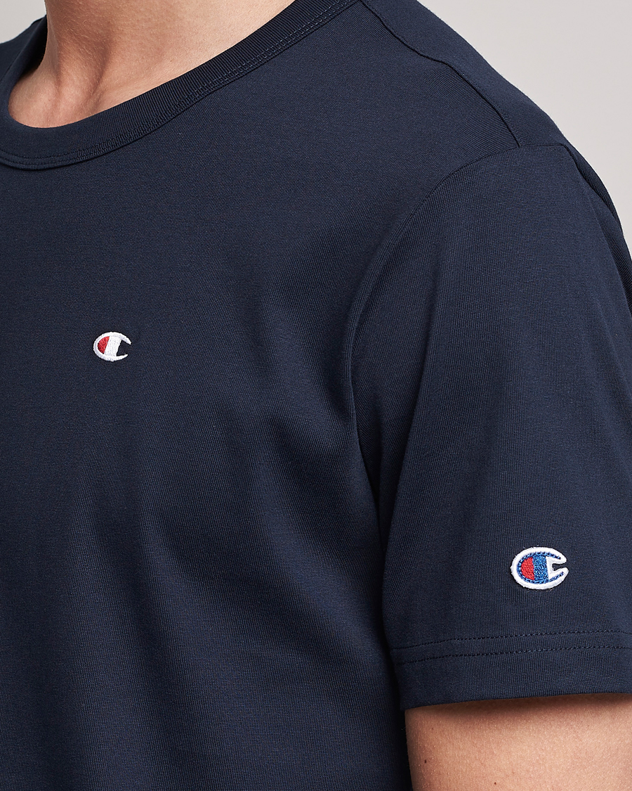 Uomini | T-shirt | Champion | Athletic Jersey Tee Sky Captain