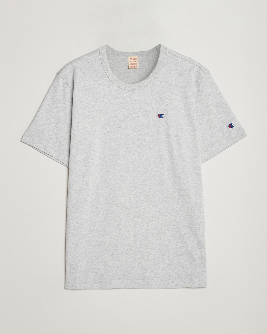 Uomini | T-shirt | Champion | Athletic Jersey Tee Grey Melange