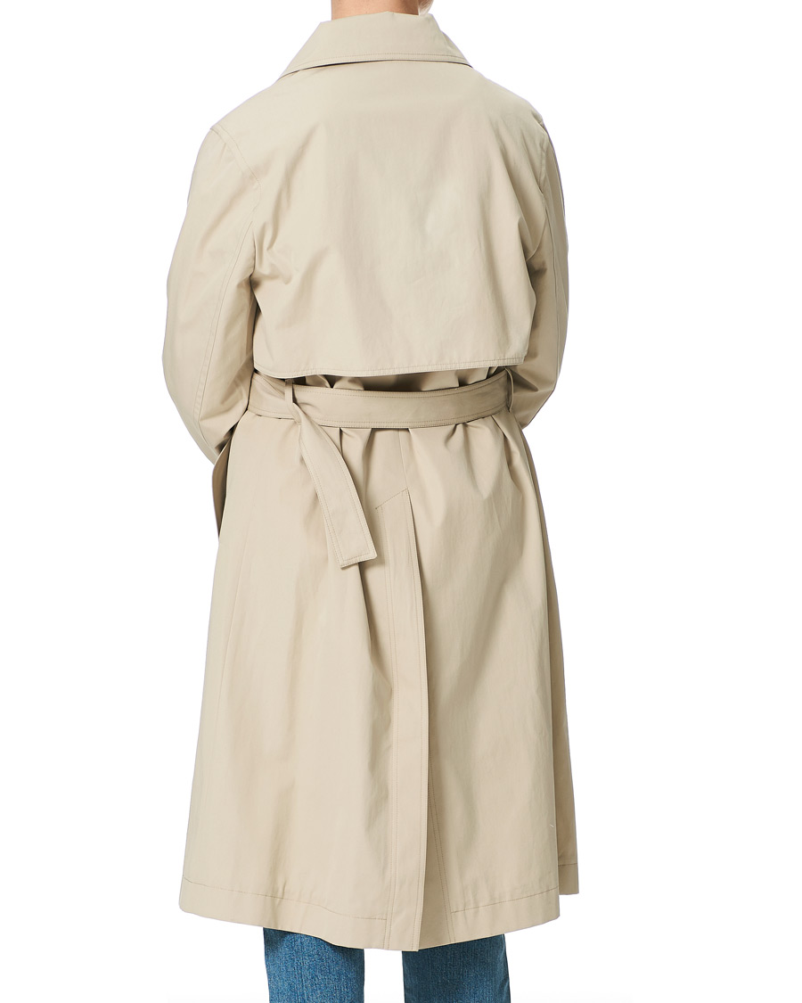 Uomini | Giacche | Filippa K | Bristol Trench Coat Grey Beige