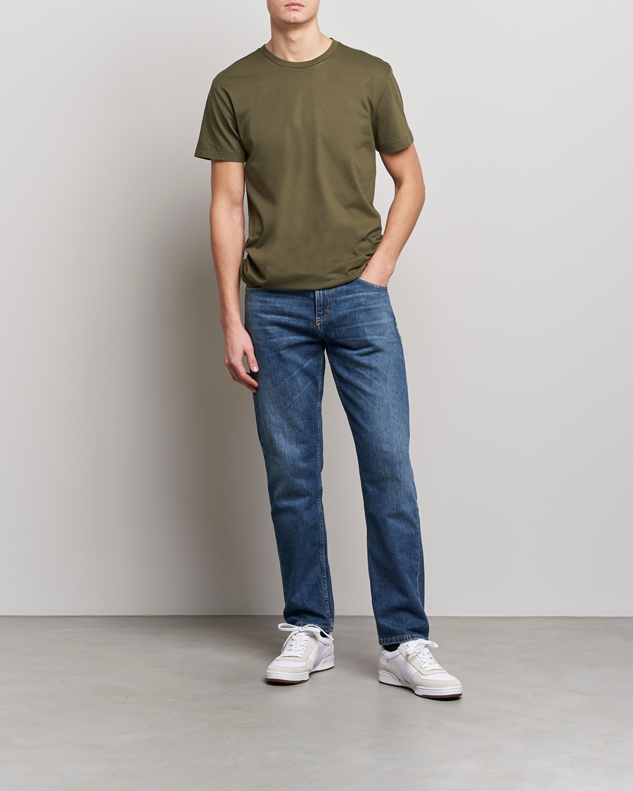 Uomini | T-shirt | Polo Ralph Lauren | 3-Pack Crew Neck T-Shirt Olive/Green/Dark Green