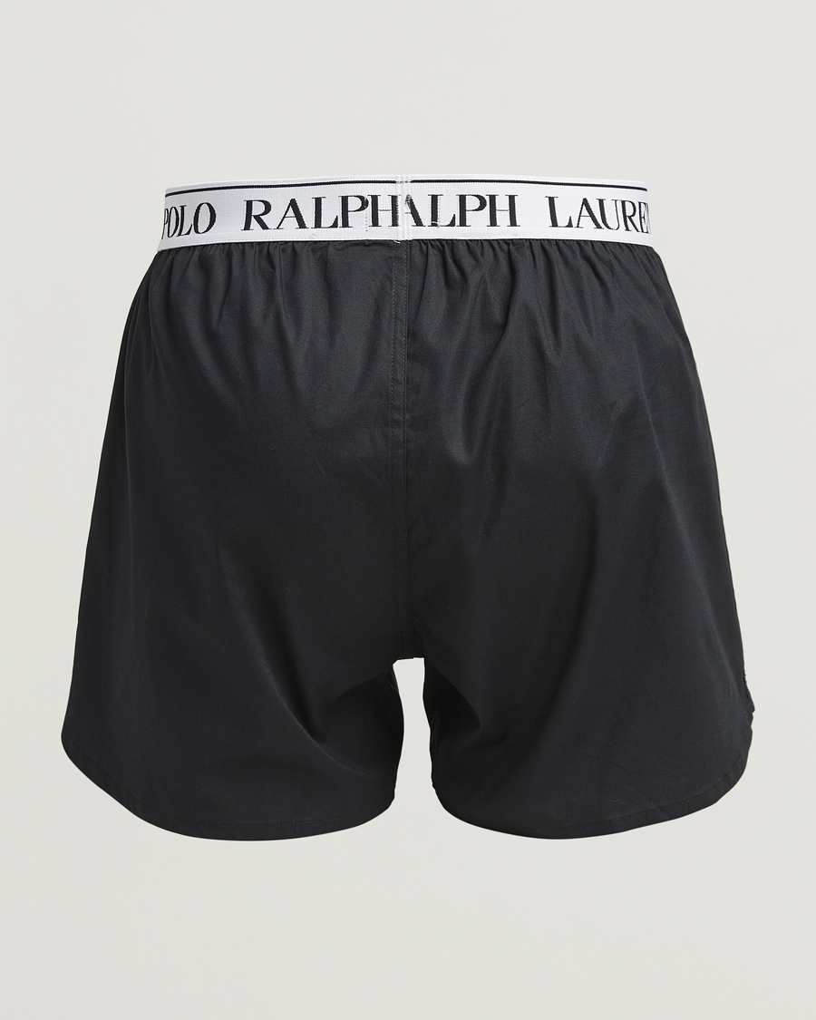 Uomini | Biancheria intima | Polo Ralph Lauren | 3-Pack Elastic Boxer Black