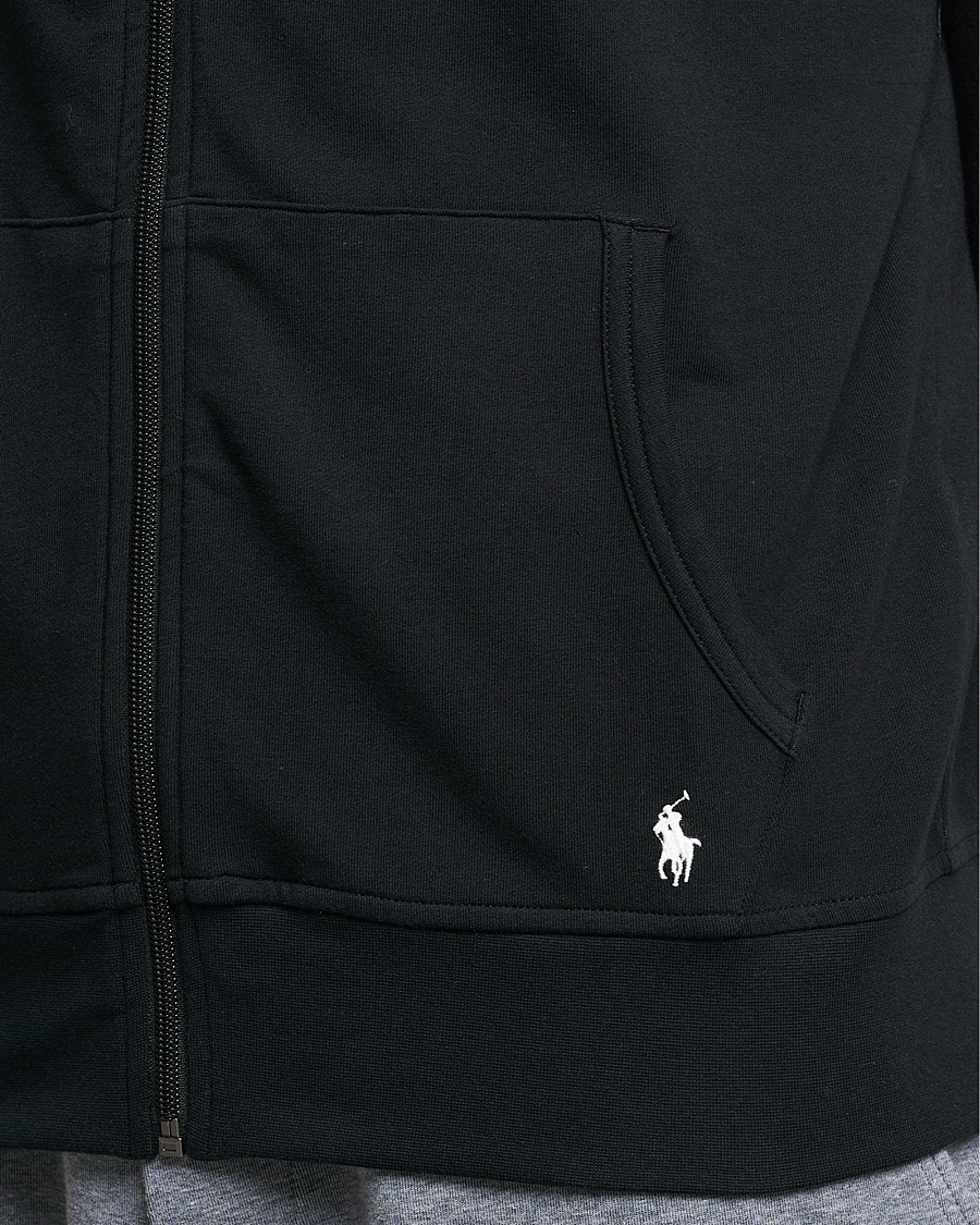 Uomini | Maglieria | Polo Ralph Lauren | Cotton Jersey Long Sleeve Hoodie Black