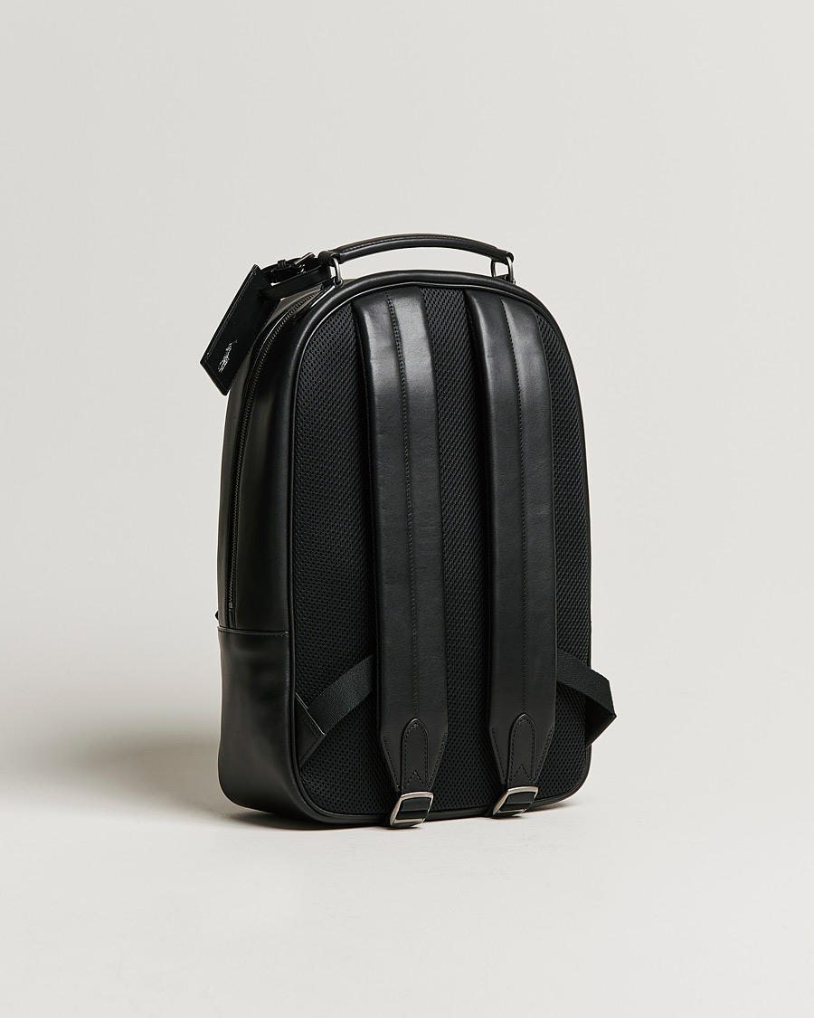 Uomini | Polo Ralph Lauren Leather Backpack Black | Polo Ralph Lauren | Leather Backpack Black