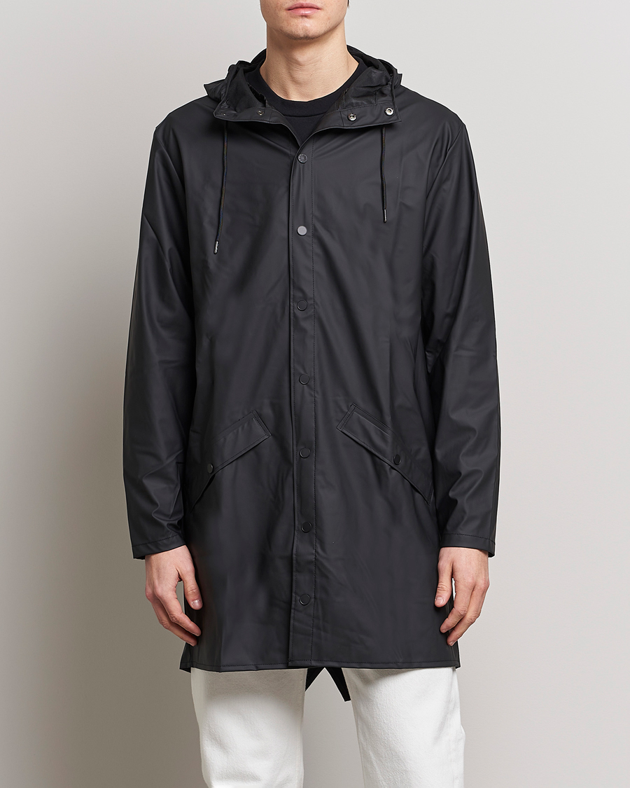 Uomini | Giacche | RAINS | Long Jacket Black