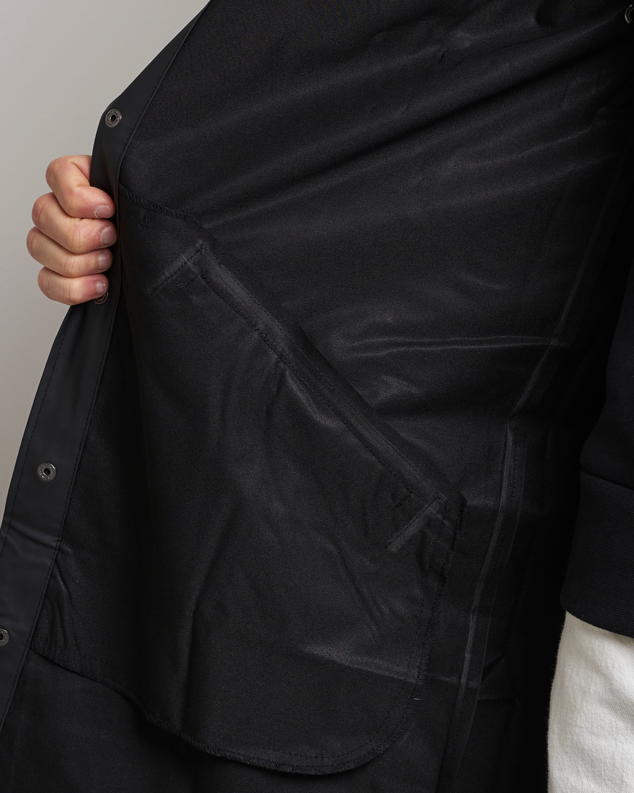 Uomini | Giacche | RAINS | Long Jacket Black