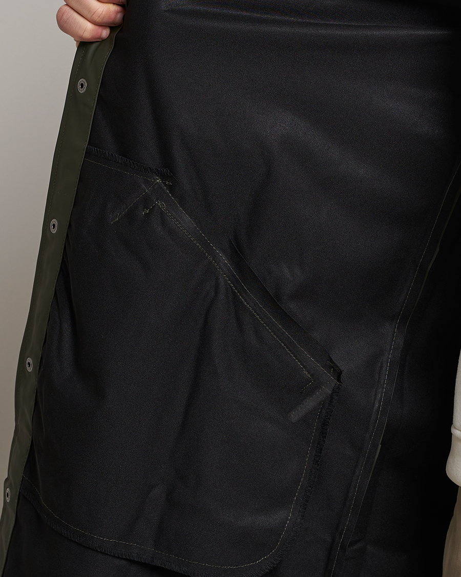 Uomini | Giacche | RAINS | Long Jacket Green