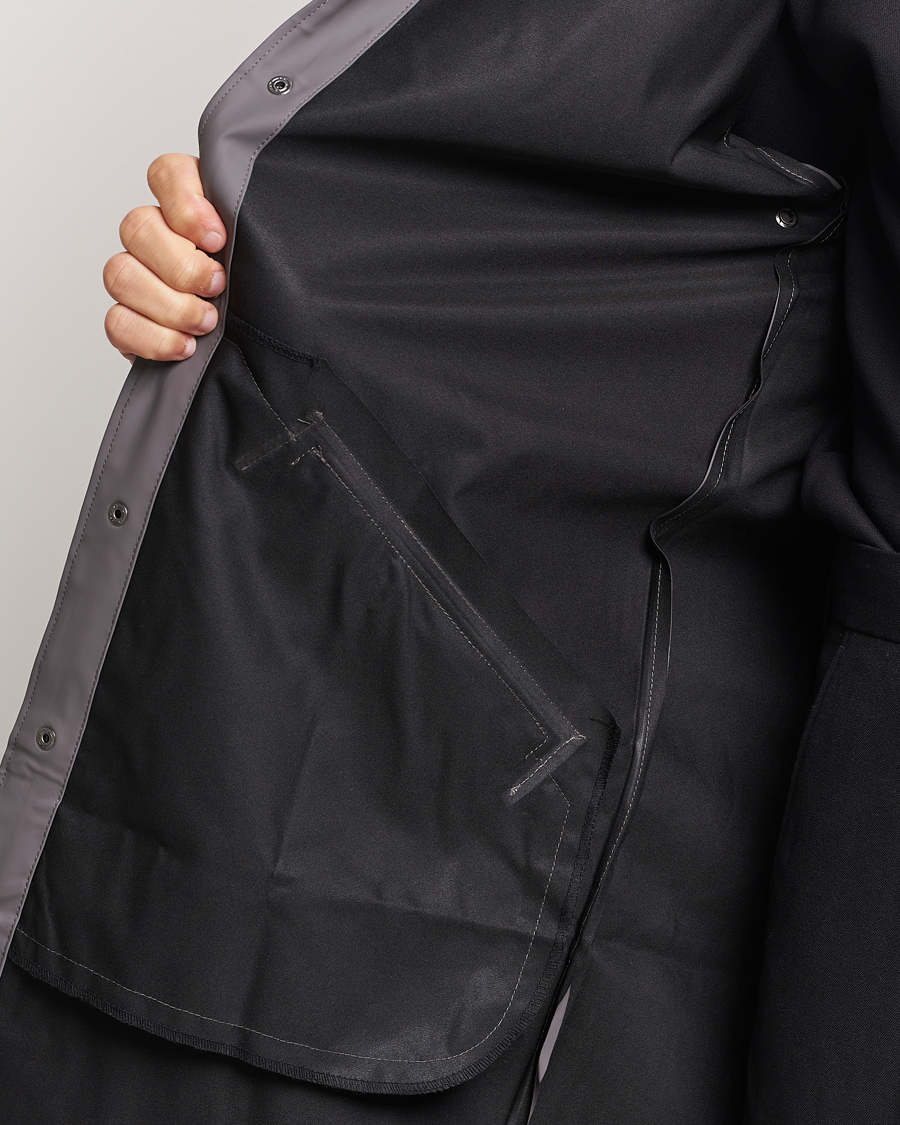 Uomini | Giacche | RAINS | Long Jacket Grey