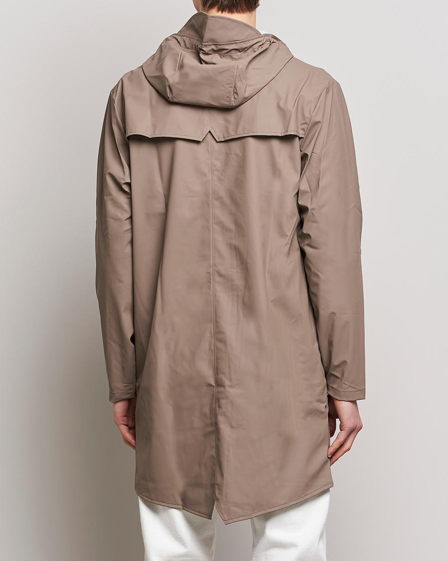 Uomini | Giacche | RAINS | Long Jacket Taupe