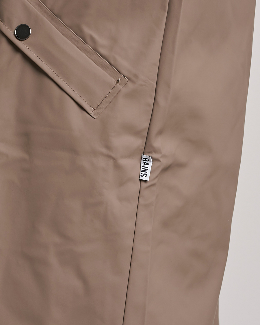 Uomini | Giacche | RAINS | Long Jacket Taupe