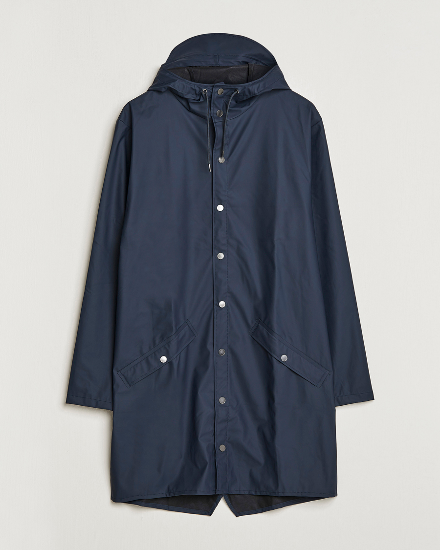 Uomini | Giacche | RAINS | Long Jacket Navy