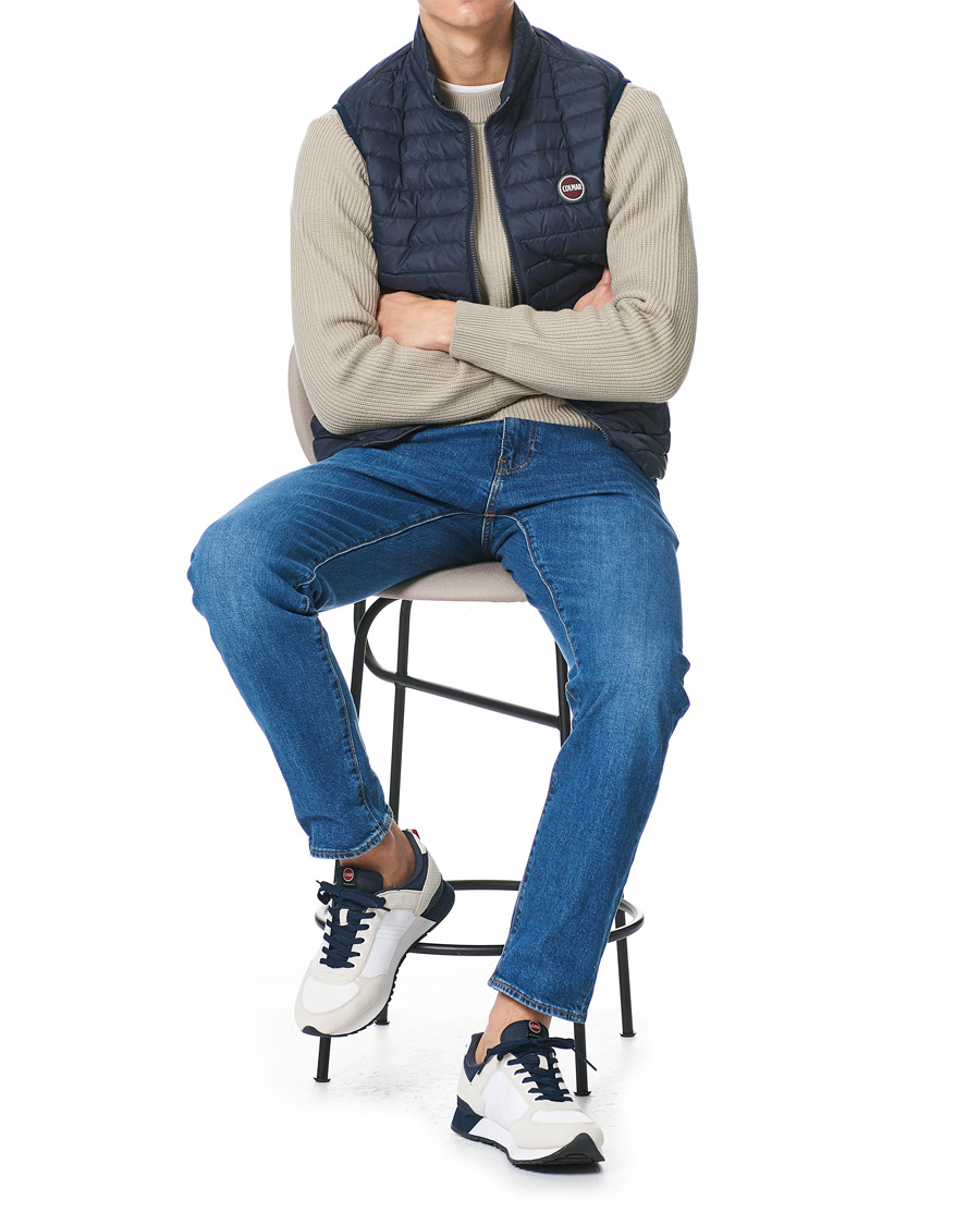 Uomini | Colmar Travis Authentic Sneakers White | Colmar | Travis Authentic Sneakers White