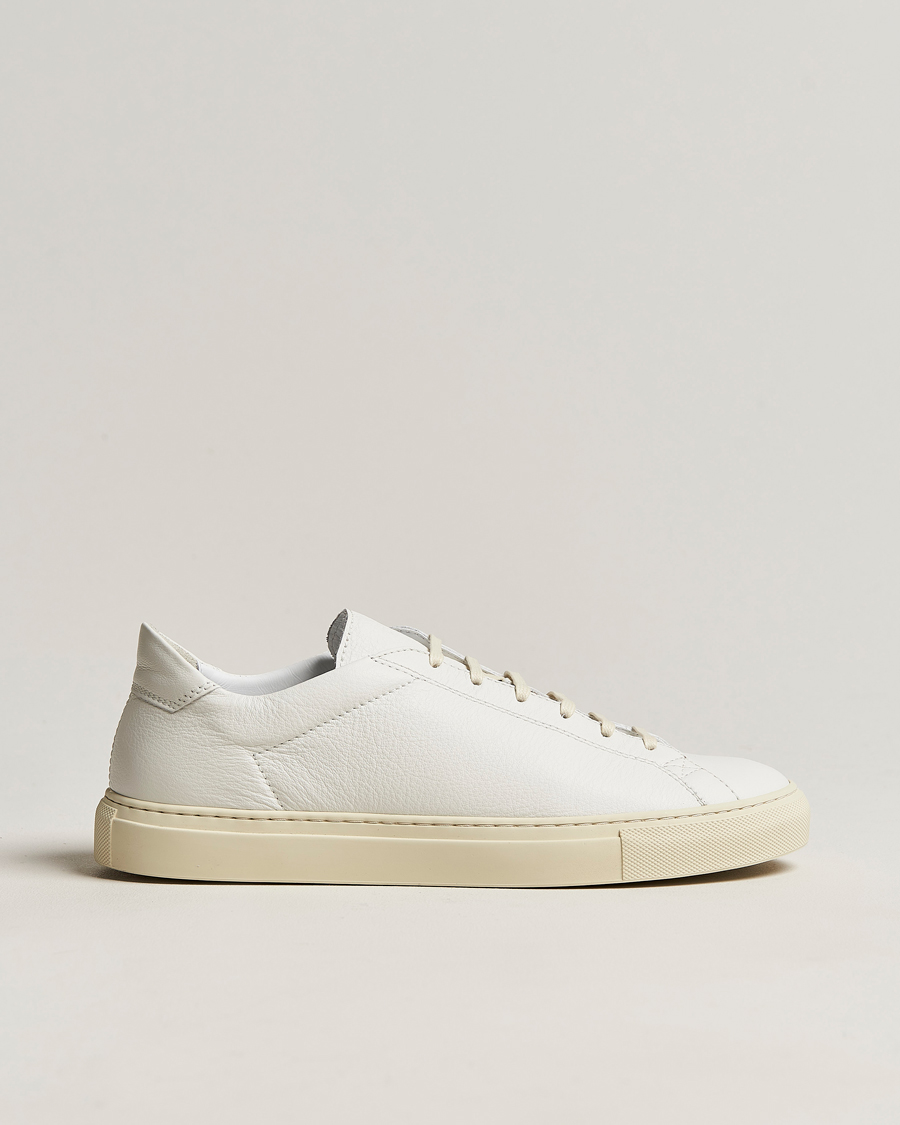 Uomini | Sneakers | CQP | Racquet Sr Sneakers Classic White Leather