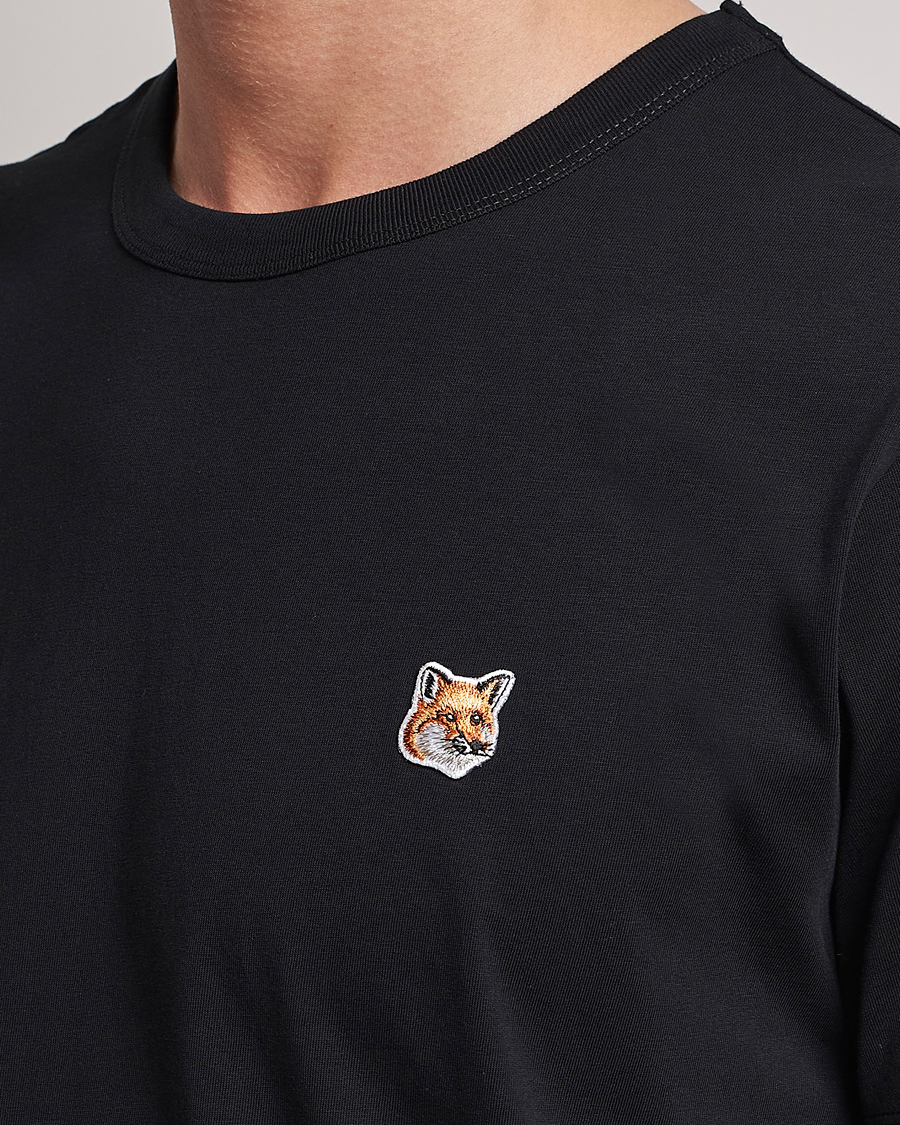 Uomini | T-shirt | Maison Kitsuné | Fox Head T-Shirt Black