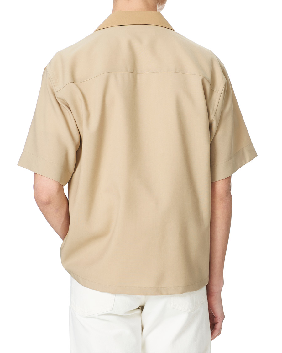 Uomini | Camicie | Marni | Colour Block Bowling Shirt Beige