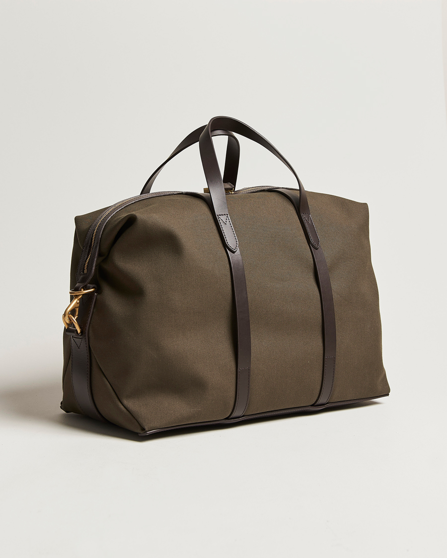 Uomini | Borse | Mismo | MismoM/S Avail 48h Nylon WeekendbagArmy/Dark Brown