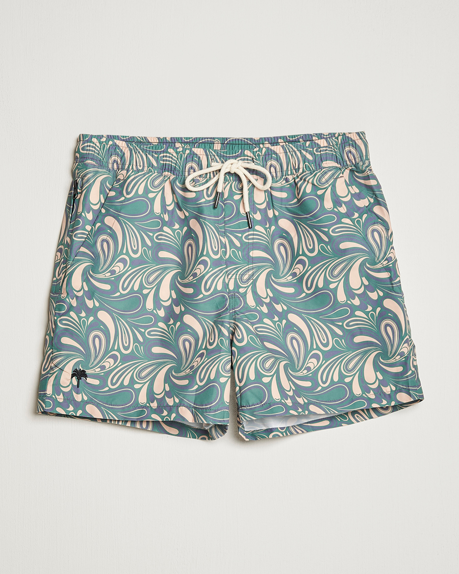 Uomini | Costumi da bagno | OAS | Printed Swimshorts Woodstock