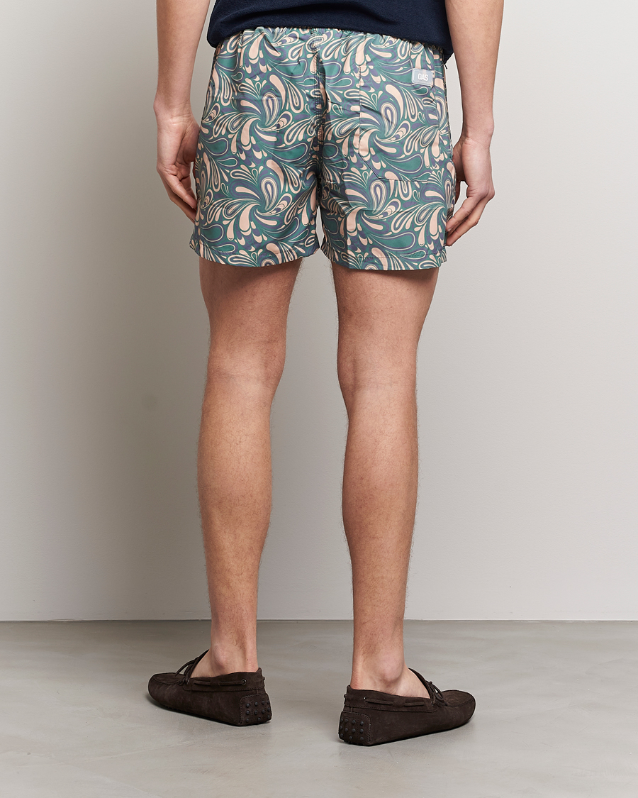 Uomini | Costumi da bagno | OAS | Printed Swimshorts Woodstock