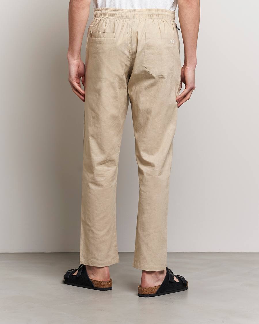 Uomini | Pantaloni | OAS | Linen Long Pants Beige