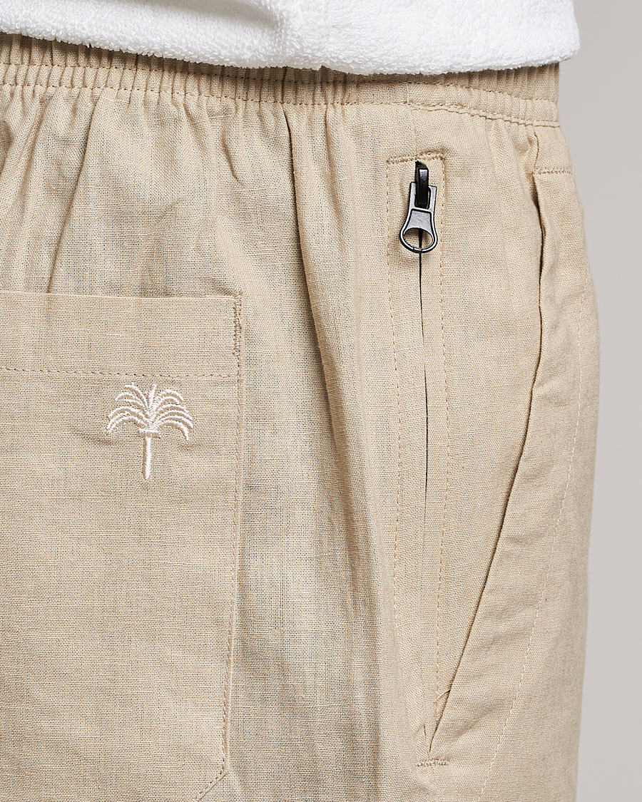 Uomini | Pantaloni | OAS | Linen Long Pants Beige