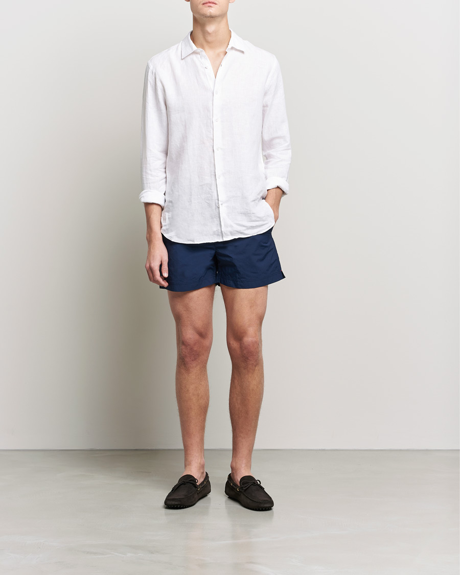 Uomini | Costumi da bagno | Orlebar Brown | Setter II Short Length Swim Shorts Navy