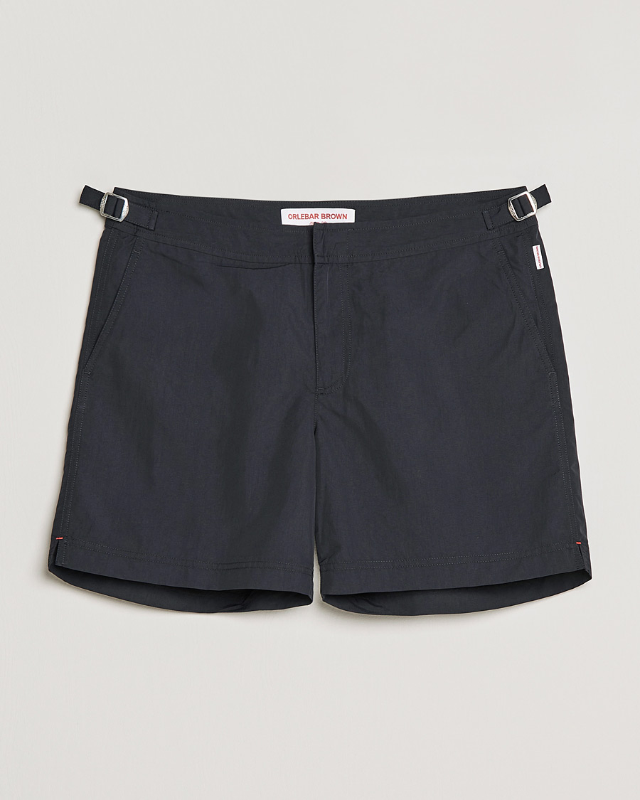 Uomini | Costumi da bagno | Orlebar Brown | Bulldog Medium Length Swim Shorts Black