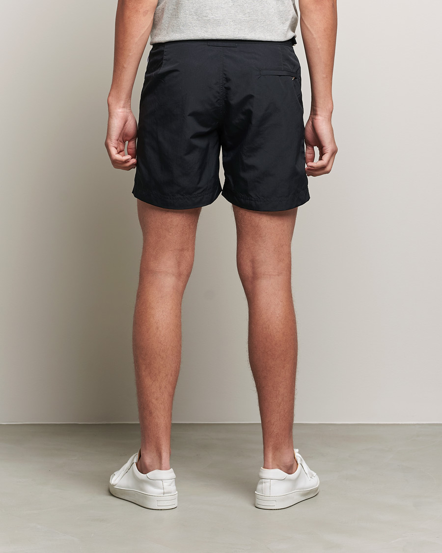 Uomini | Costumi da bagno | Orlebar Brown | Bulldog Medium Length Swim Shorts Black
