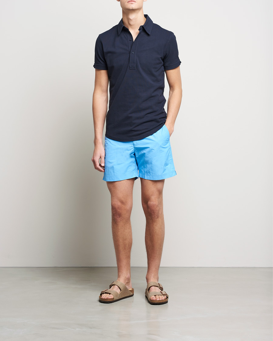 Uomini | Costumi da bagno | Orlebar Brown | Bulldog II Medium Length Swim Shorts Riviera II