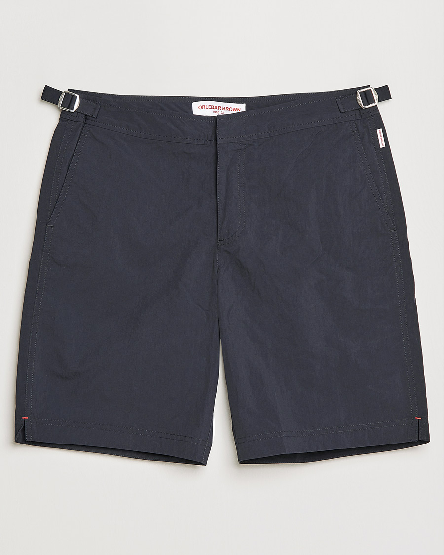Uomini | Costumi da bagno | Orlebar Brown | Dane III Long Leg Swim Shorts Black