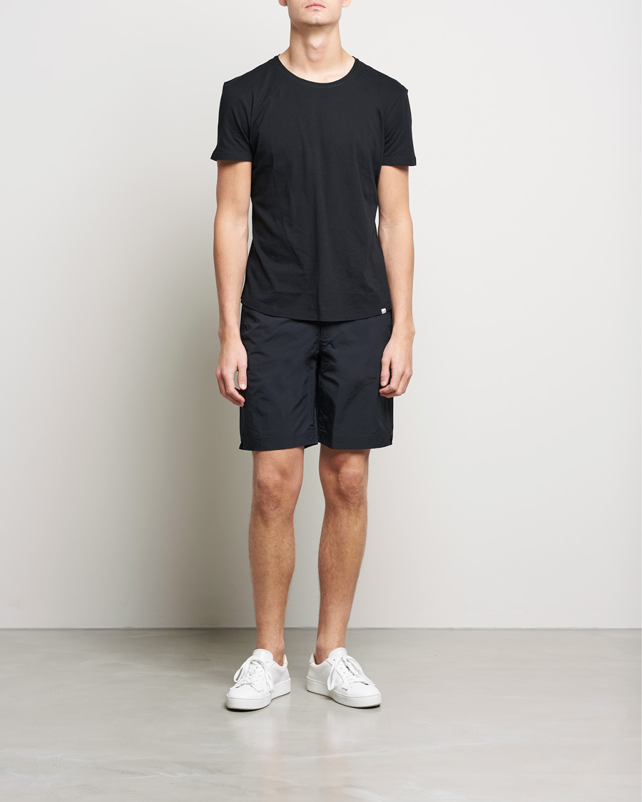 Uomini | Costumi da bagno | Orlebar Brown | Dane III Long Leg Swim Shorts Black