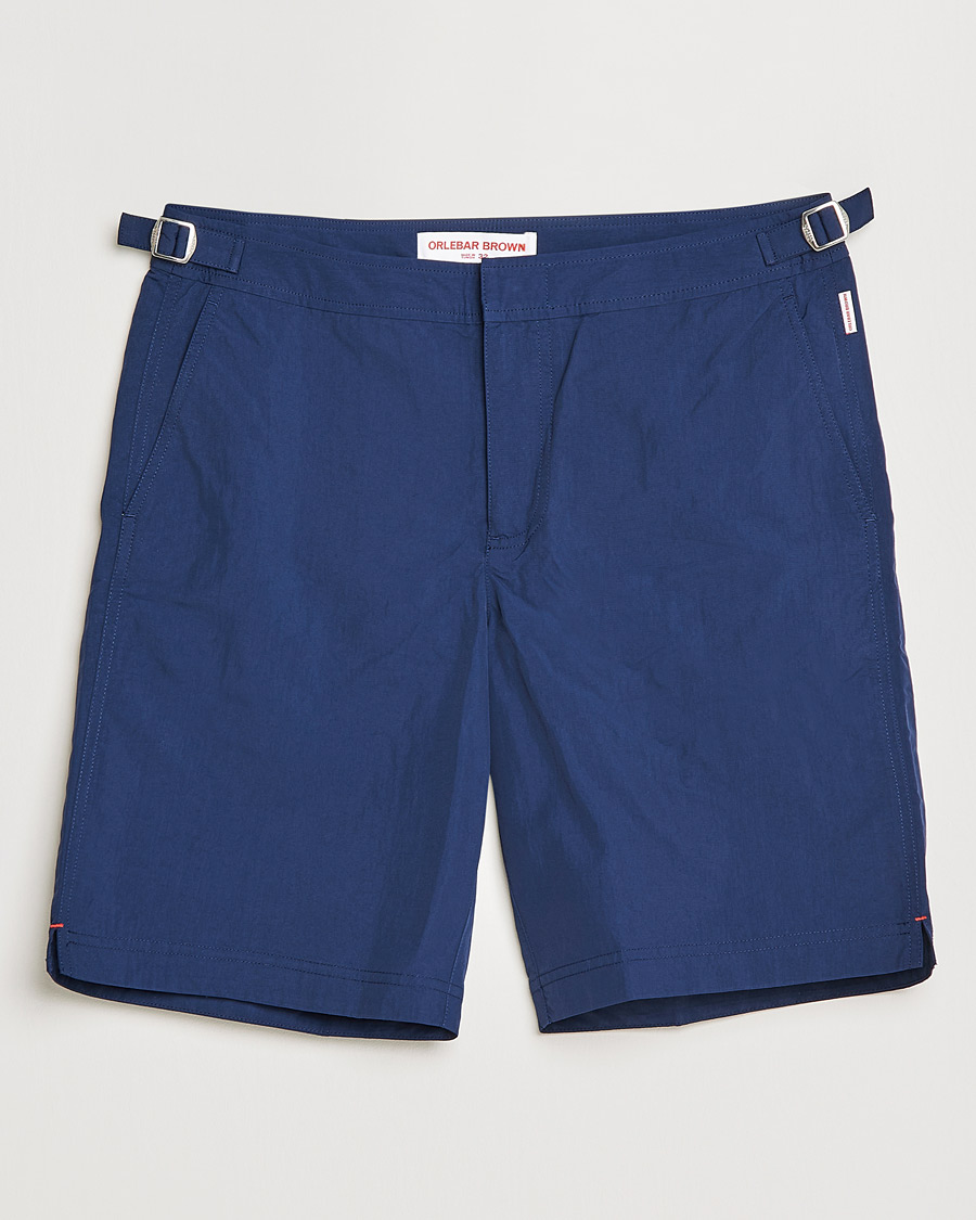 Uomini | Costumi da bagno | Orlebar Brown | Dane III Long Leg Swim Shorts Navy