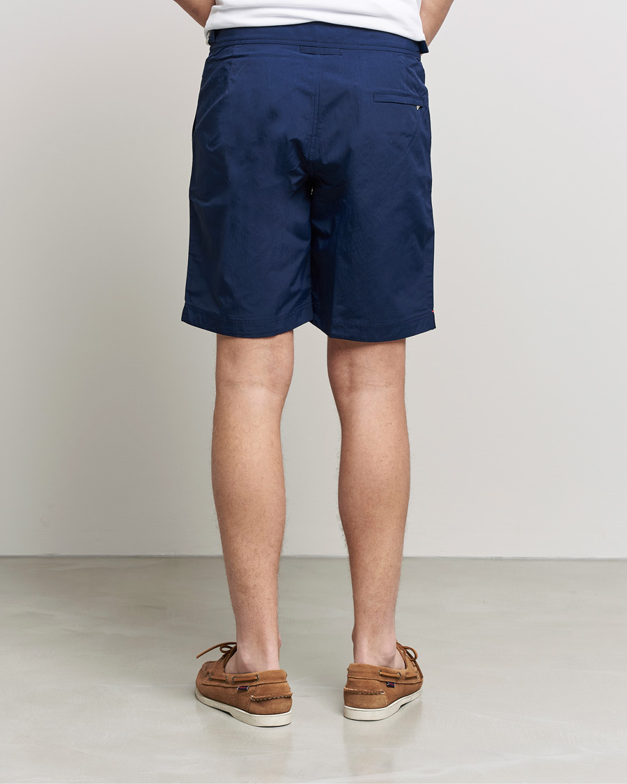 Uomini | Costumi da bagno | Orlebar Brown | Dane III Long Leg Swim Shorts Navy