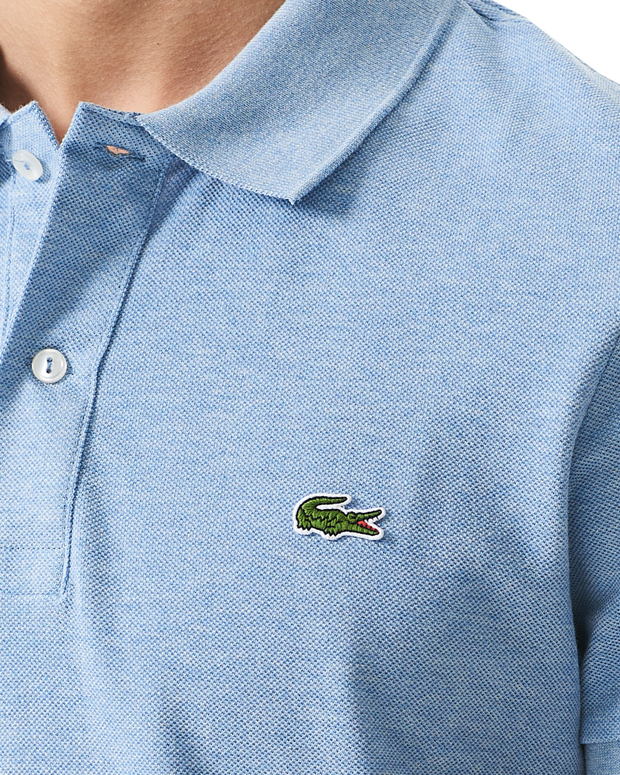 Uomini | Polo | Lacoste | Slim Fit Polo Piké Cloudy Blue